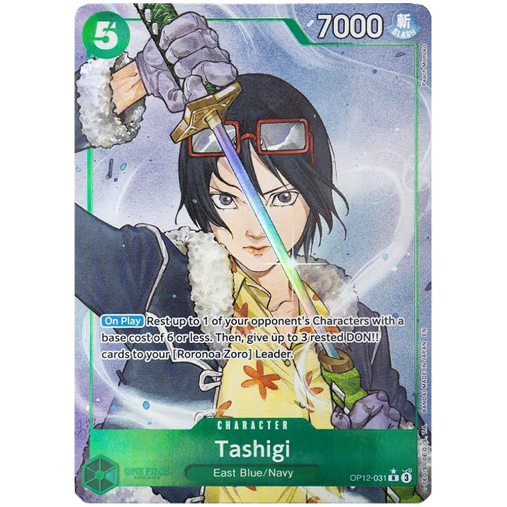 Tashigi (Alternate Art) - OP12-031