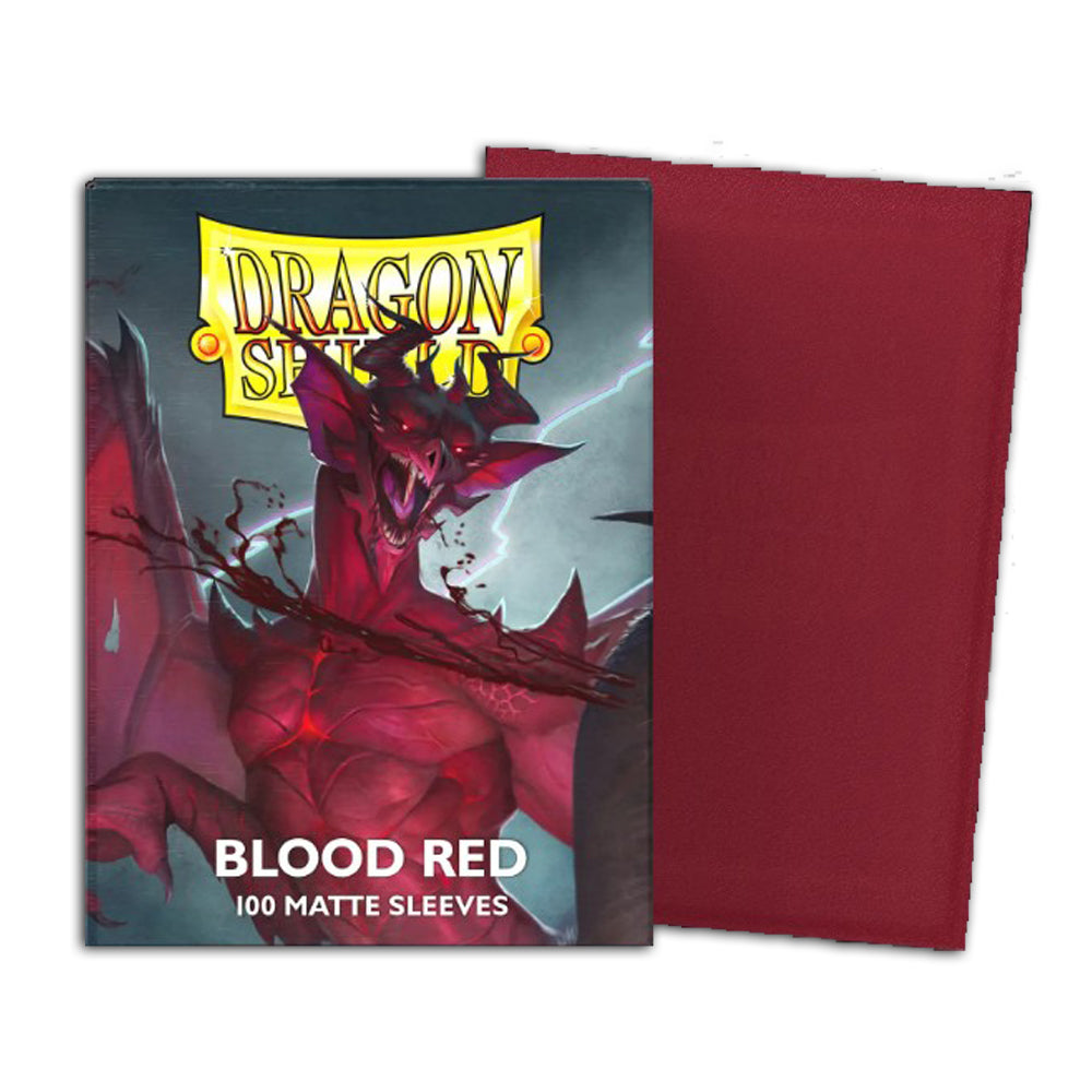 Matte Sleeves - Blood Red (Standard)