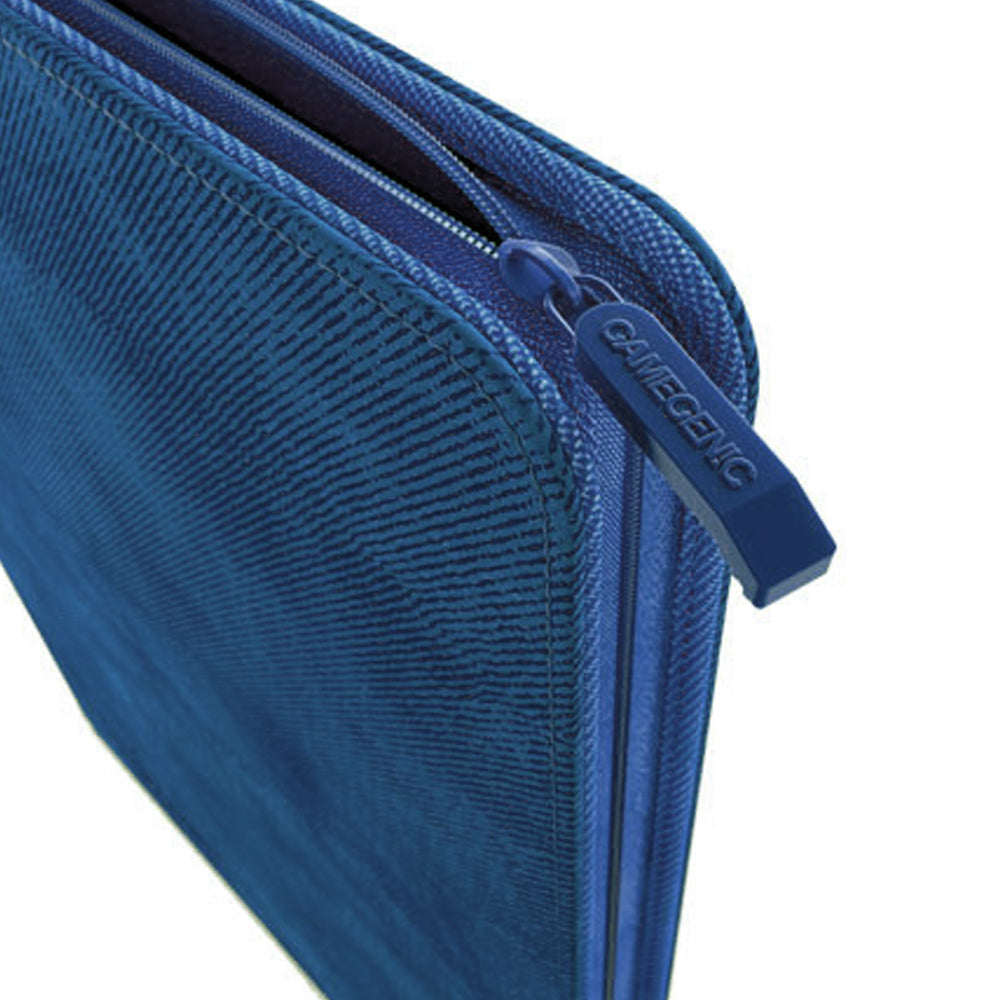 Zip Up Binder -8 Pocket Blue