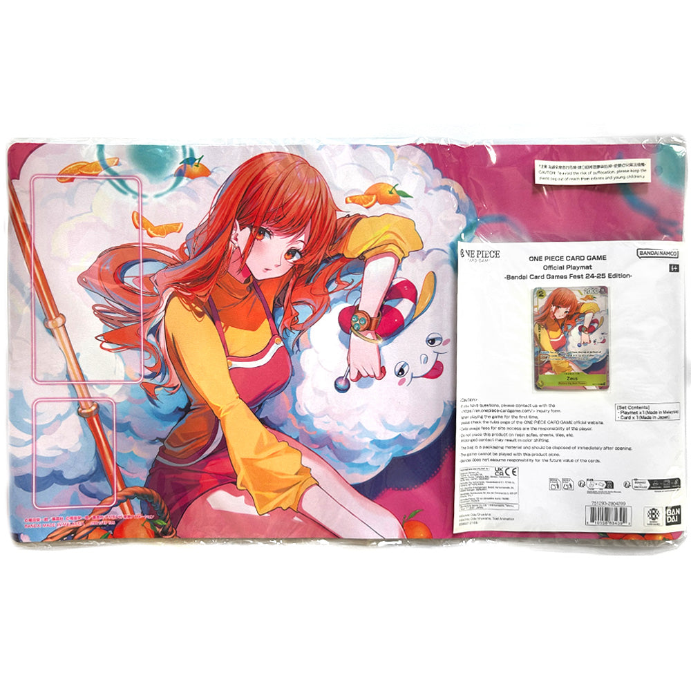 Bandai Card Games Fest 24-25 Edition Sealed Playmat and Card