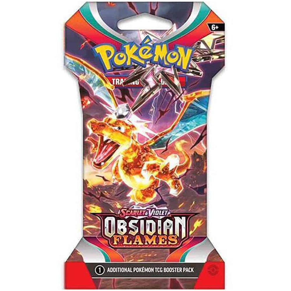 Obsidian Flames Sleeved Blister Booster Pack
