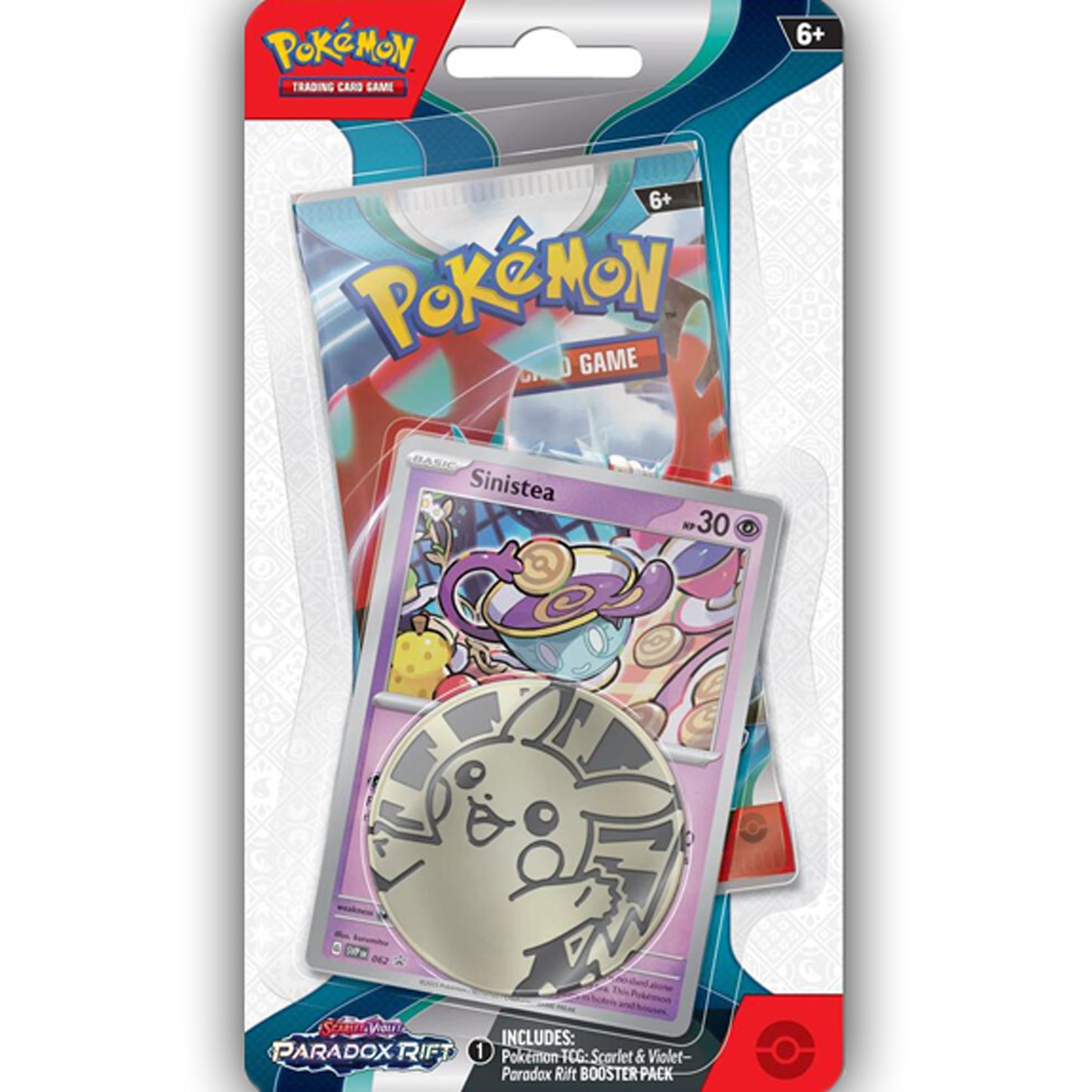 Scarlet & Violet Paradox Rift Checklane Blister Pack with Sinistea Promo