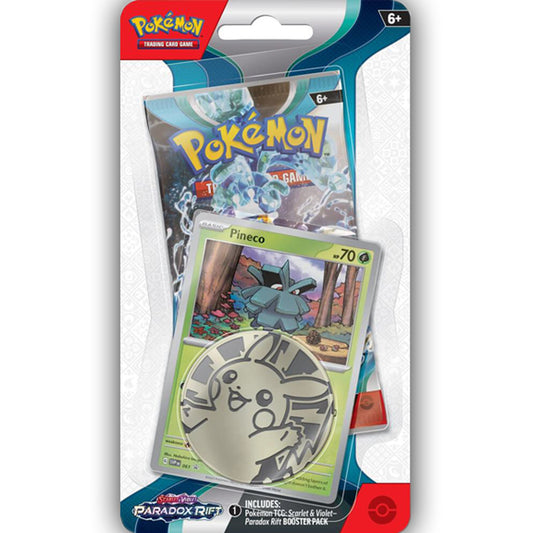 Scarlet & Violet Paradox Rift Checklane Blister Pack with Pineco Promo