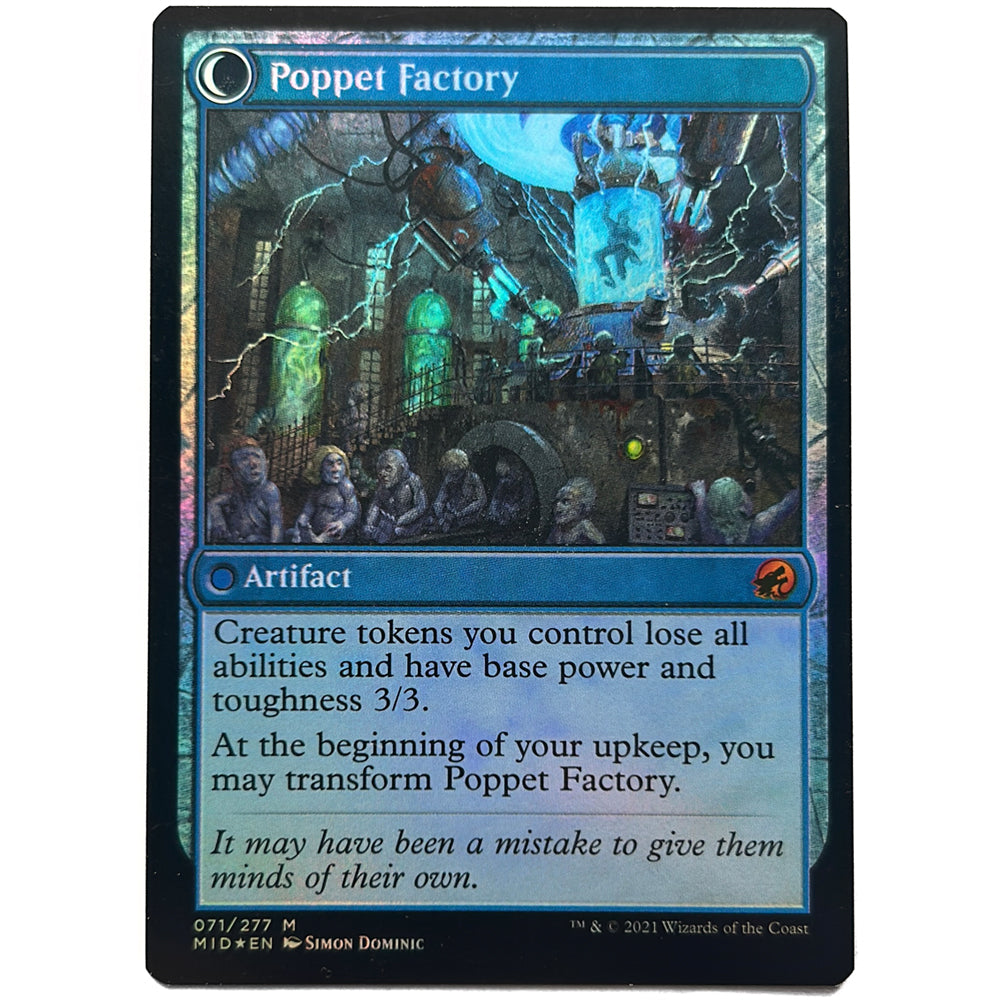 Poppet Stitcher - Innistrad: Midnight Hunt (MID) - Heavily Played Foil