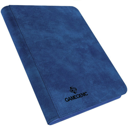 Zip Up Binder -8 Pocket Blue
