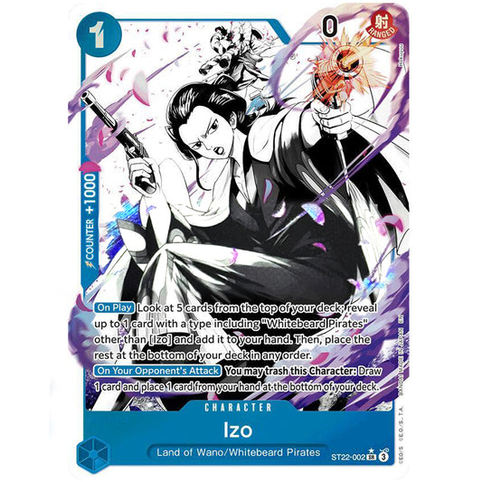 Izo (Alternate Art) - Starter Deck 22: Ace & Newgate (ST-22)