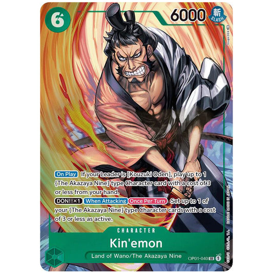Kin'emon (Alternate Art) - OP01-040