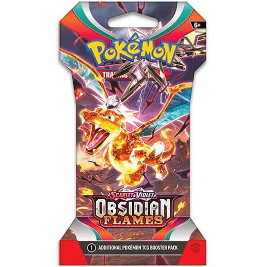 Obsidian Flames Sleeved Blister Booster Pack