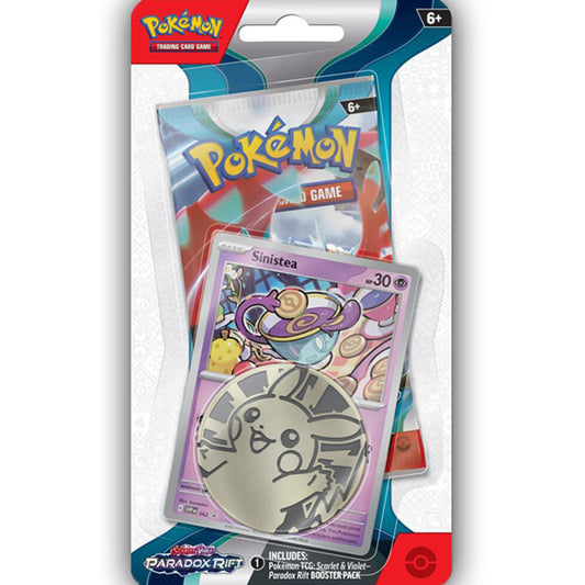 Scarlet & Violet Paradox Rift Checklane Blister Pack with Sinistea Promo