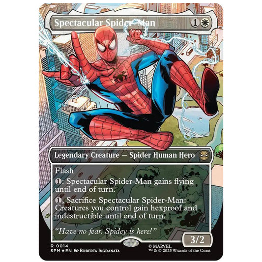 Spectacular Spider-Man - Borderless Foil - SPM R 0014