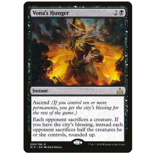 Vona's Hunger - RIX 090-196 R